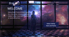 Desktop Screenshot of galaxymetalproducts.com
